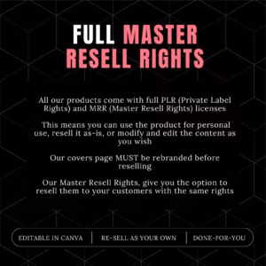 MRR Passive Income eBook Bundle, master resell rights, private label rights, plr ebook