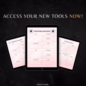 2025 Marketing Planner PLR & MRR, Canva Templates, Social Media Planner, Instagram Content Planner, Plr Planners, Pinterest Pin Planner Plr
