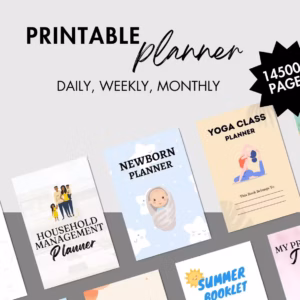 14500+ Pages PLR Canva Template Bundle, 200 Canva Templates, Planners
