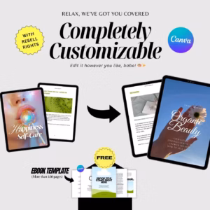 5 Done-for-You PLR Guides | MRR Glow Up Bundle | Self-Improvement, Personal Growth
