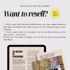 5 Done-for-You PLR Guides | MRR Glow Up Bundle | Self-Improvement, Personal Growth